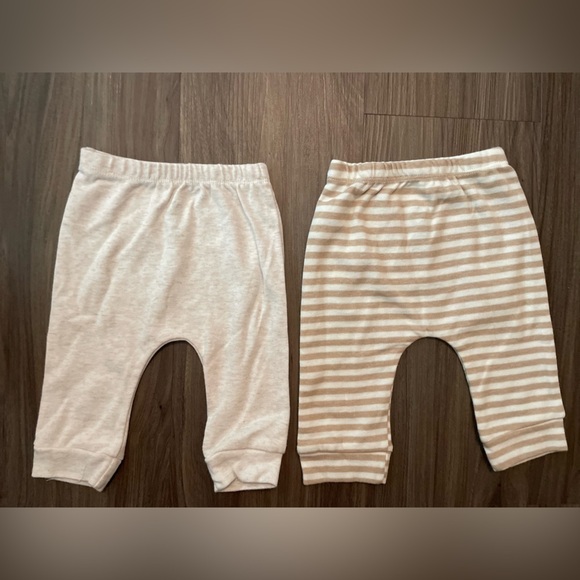 Disney Baby Bambi Cream and Tan Pants Set size 0/3M - Picture 2 of 6